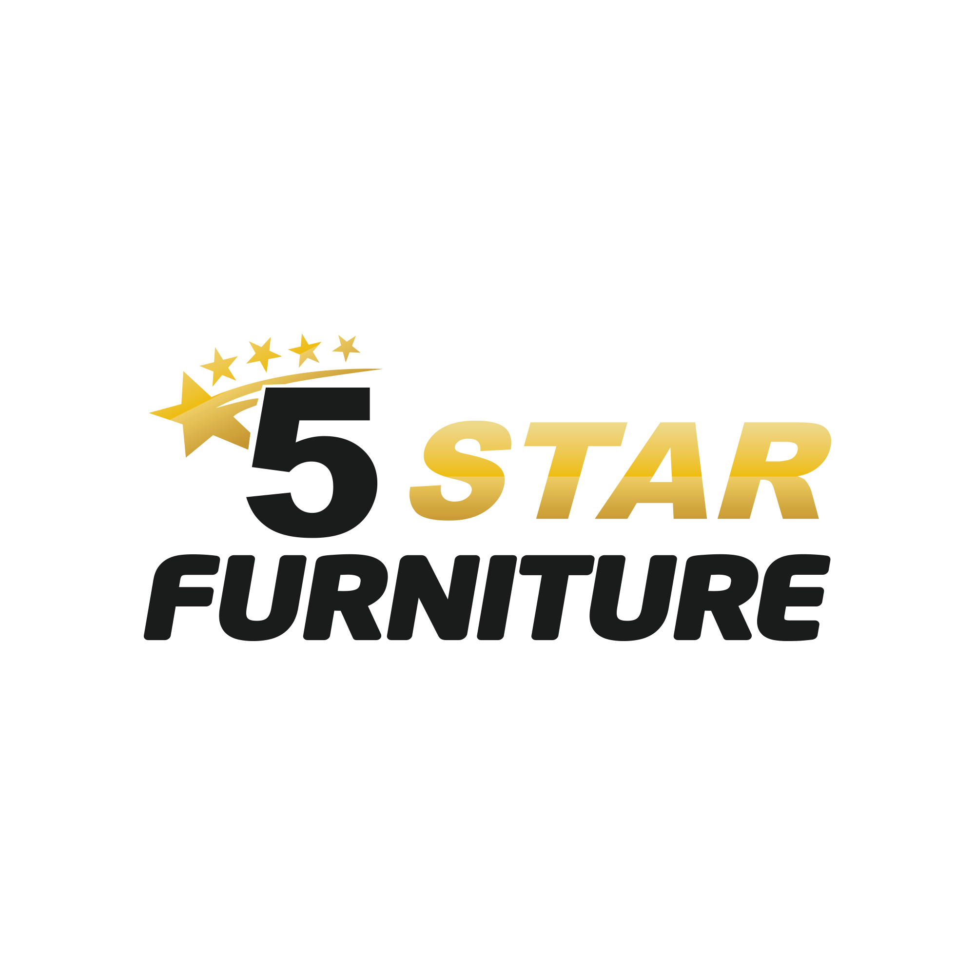 5 star furniture logo