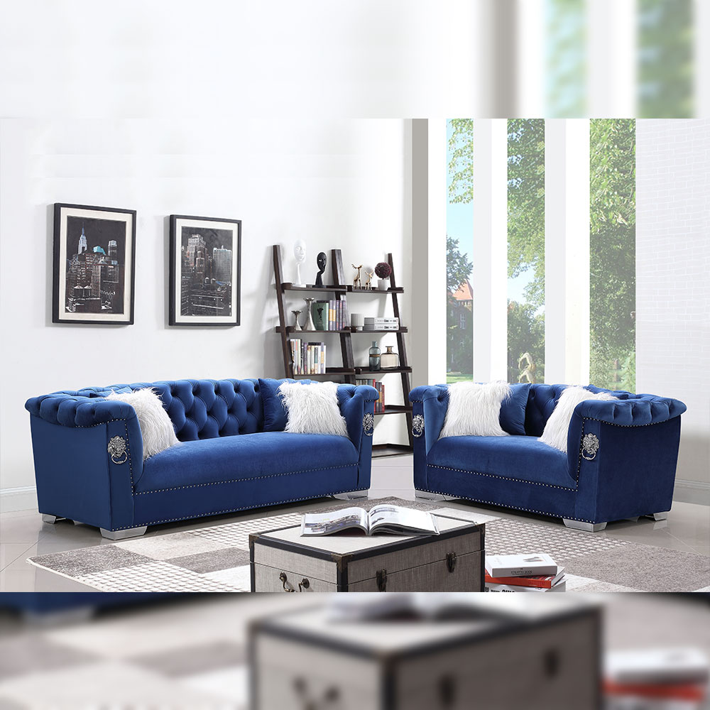 reeko-furniture-wholesale-model-LCL005-Lion-sofa-set-blue-1